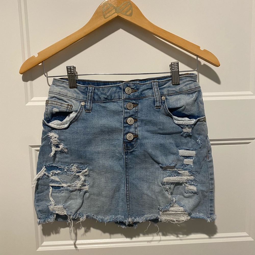 Altar’d State Jean Skirt, Size: XS